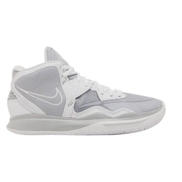 NIKE KYRIE INFINITY TB "WOLF GREY"‎ WHITE MID DO9616-001 Men's Size 18 NEW RARE - Picture 1 of 9